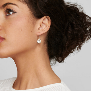 Ippolita Sterling Silver Mother of Pearl Rock Candy Mini Teardrop Earrings