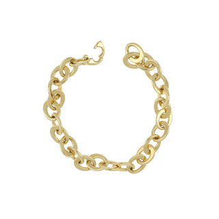 Antonio Papini 18K Gold Oval Link Bracelet