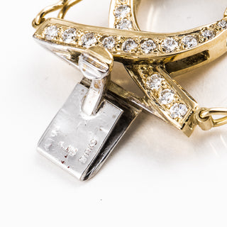 Estate Birks Lapis & Diamond Link Bracelet