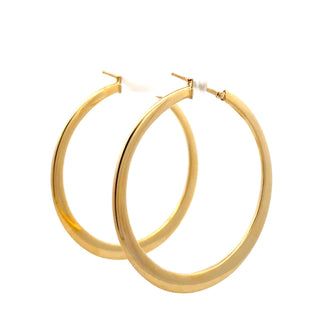 Antonio Papini 18K Gold Hoop Earrings