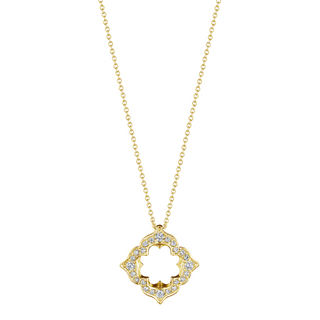 Verragio 18K Gold Diamond Pendant