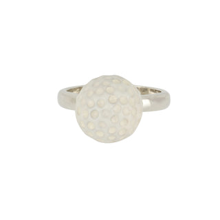 Deakin & Francis Sterling Silver Golf Ball Ring