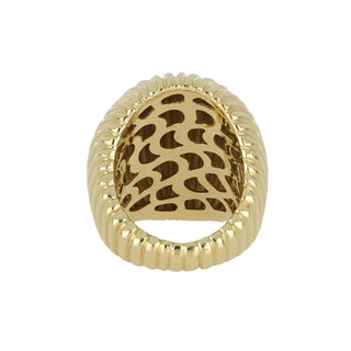 Antonio Papini 18K Gold Dome Ring