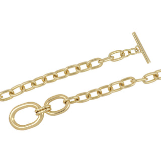 Antonio Papini 18K Gold Link Necklace