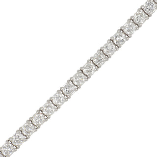 Tenenbaum 18K White Gold 3.65ct Diamond Line Bracelet