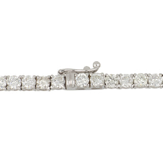 Tenenbaum 18K White Gold Diamond Line Necklace
