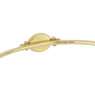 Mazza 14K Gold Chalcedony and Iolite Capri Station Bangle