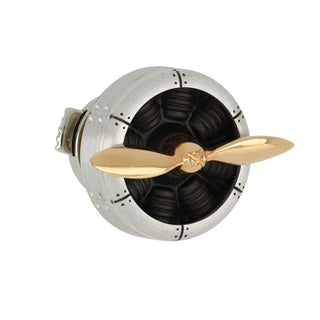 Deakin & Francis Sterling Silver Sopwith Propeller Pin