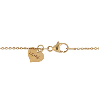 Lisa Nik 18K Rose Gold Citrine and Diamond Pendant Necklace