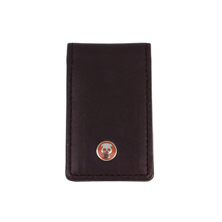 Deakin & Francis Burgundy Leather Money Clip