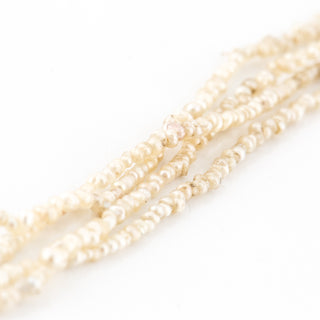 Victorian 14K Gold Enamel Serpent Head Seed Pearl Necklace