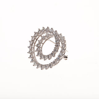 Tiffany & Co. Platinum Diamonds Brooch