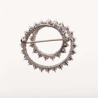 Tiffany & Co. Platinum Diamonds Brooch