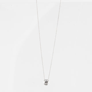 Estate Tiffany & Co. Platinum Lucida Diamond Pendant Necklace
