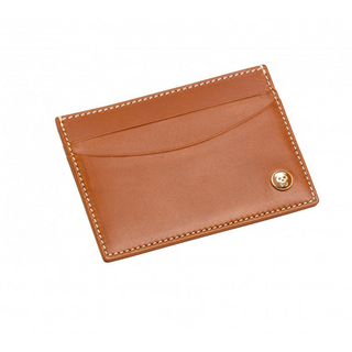 Deakin & Francis Leather Card Case in Tan