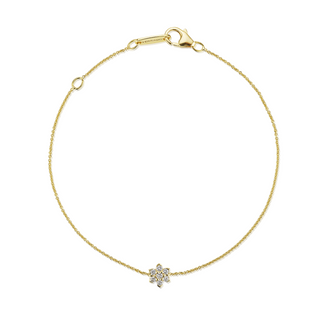 Verragio 18K Gold Diamond Mini Star Chain Bracelet