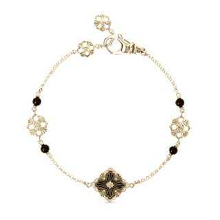 Buccellati Opera Tulle Yellow Gold Onyx Bracelet