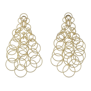 Buccellati Hawaii Yellow Gold Pendant Earrings