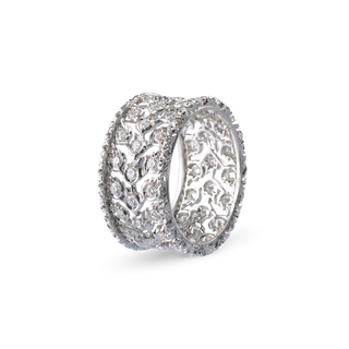Buccellati 'Eternelle' 18K White Gold Diamond Eternity Band