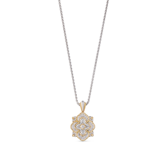 Buccellati Opera Tulle Premium Diamond Small Pendant Necklace