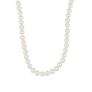 Mazza Pearl Necklace with 14K Toggle Clasp