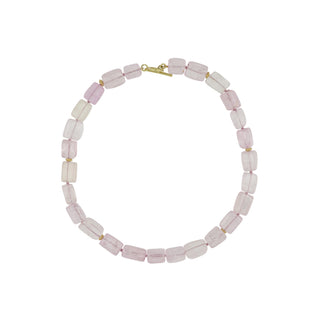Mazza 14K Gold Kunzite Bead Necklace