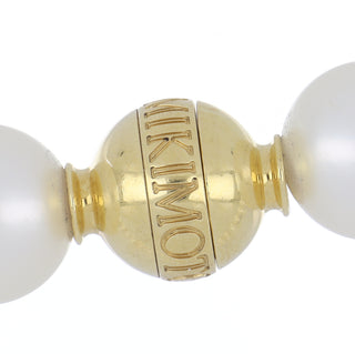 Mikimoto 18K Gold South Sea Pearl Bead Necklace