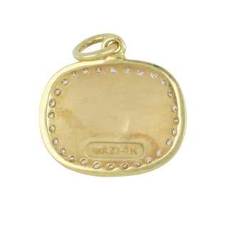 Mazza 14K Bee Pendant with Diamonds