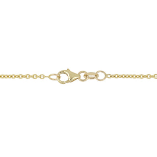 Michael M 14K Gold Diamond "K" Medallion Necklace