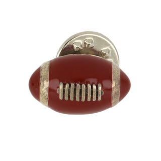Deakin & Francis Sterling Silver Football Lapel Pin