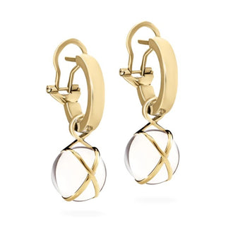 L. Klein 18K Gold Hoop Earrings