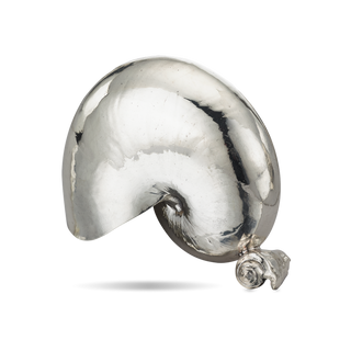 Buccellati Sterling Silver Coated Nautilus Shell