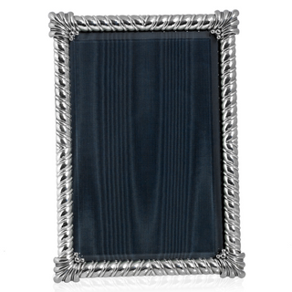 Buccellati Sterling Silver 4"x6" Torsade Frame