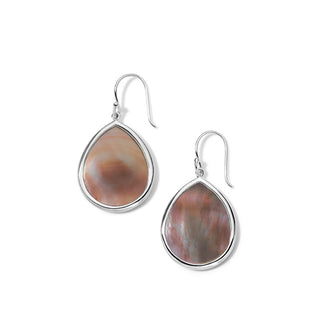 Ippolita Sterling Silver Shell Polished Rock Candy Small Teardrop Earrings