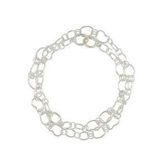 Ippolita Sterling Silver Classico Convertible Mixed Shape Links Necklace