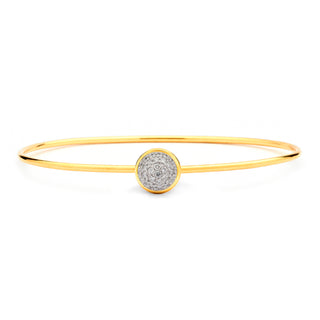 Syna 18K Gold Small Candy Bracelet in Diamonds