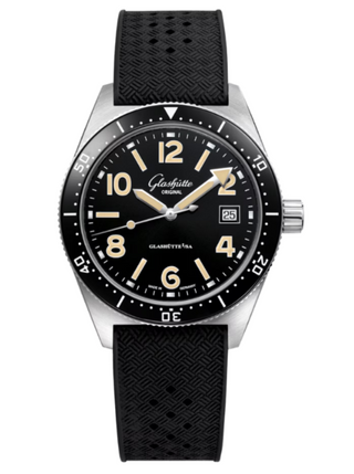 Glashütte Original Stainless Steel SeaQ in Radiant Blue