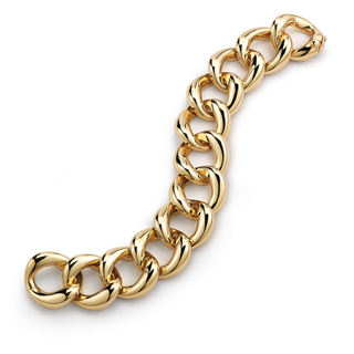 Seaman Schepps 18K Classic Medium Link Bracelet