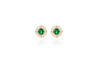 Colored Stone Earring