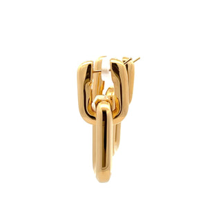 Antonio Papini 18K Gold Drop Earrings