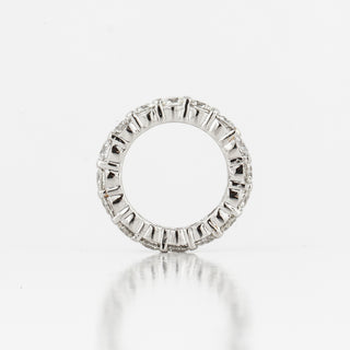 Vintage 1990s Platinum Diamond Eternity Band