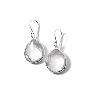 Ippolita Sterling Silver Rock Crystal Rock Candy Teardrop Earrings