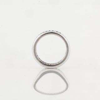 Estate Platinum Baguette Cut Diamond Eternity Band