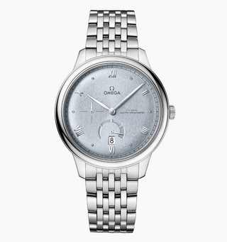 Omega Stainless Steel De Ville in Light Blue PVD