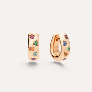 Pomellato 18K Rose Gold Iconica Hoop Earrings