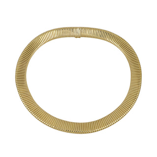 Vintage18K Gold Tubogas Necklace