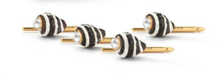 Trianon 18K Gold Shells Dress Set with Pearls