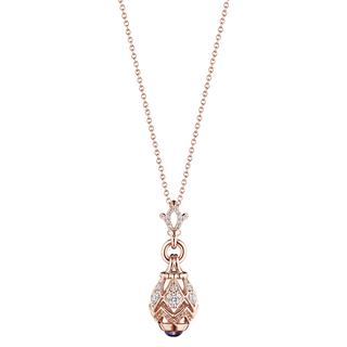 Verragio 18K Rose Gold Bead 5 Pendant