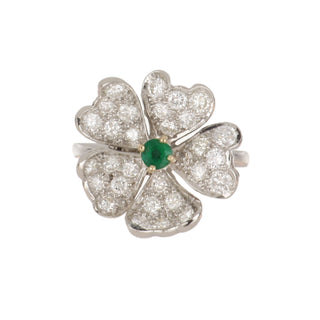 Two-Tone G&PT Emerald Other with Diamonds