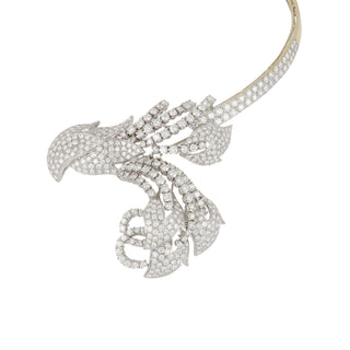 Moussaieff 18K Gold Two-Tone Diamond Collar Necklace